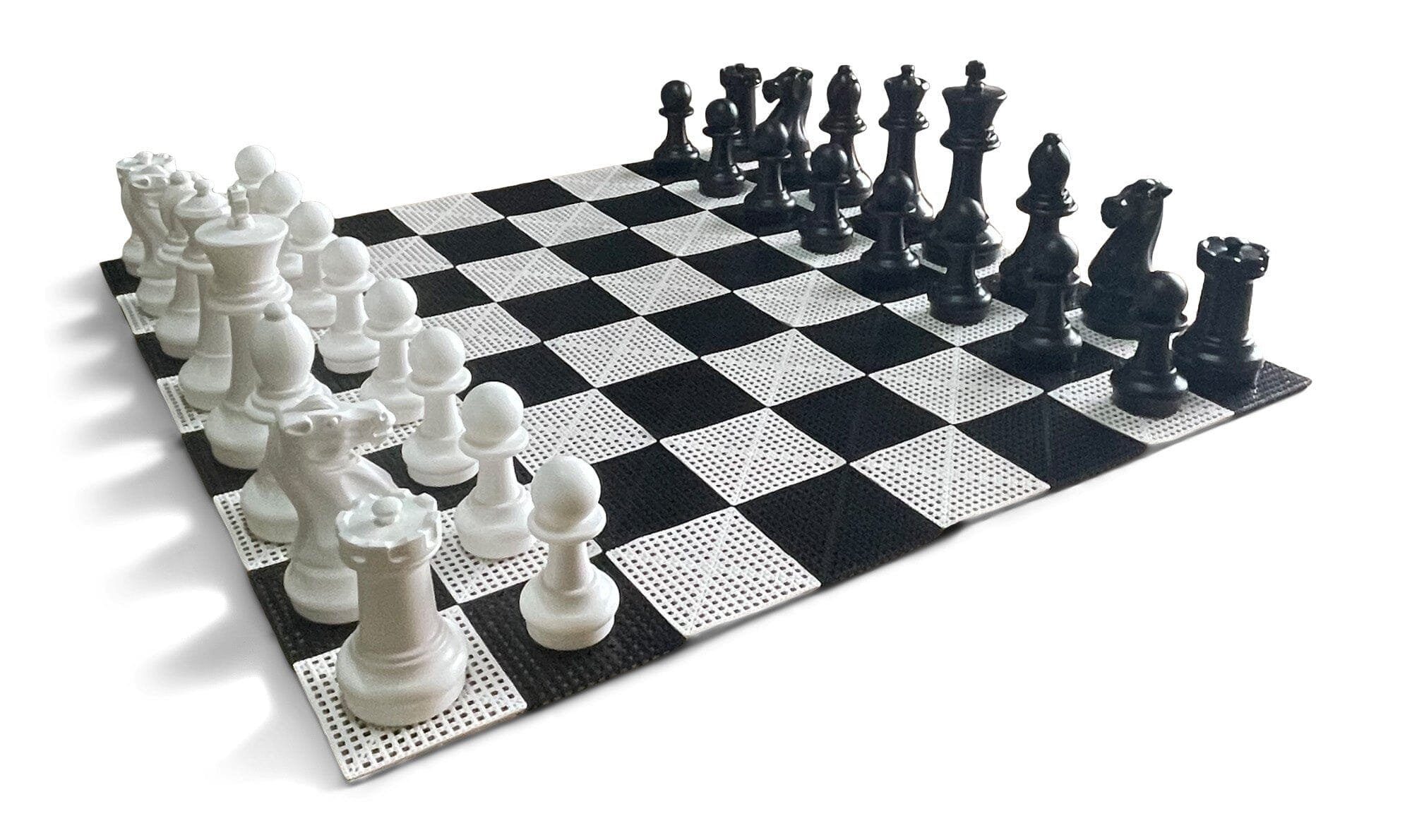 Commercial Grade Rollup Chessboard with 8 Inch Squares | Giant Outdoor Chess | | GiantChessUSA
