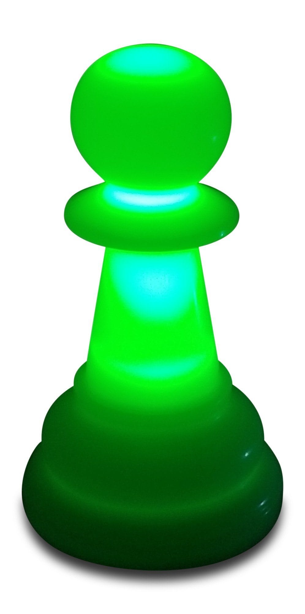 12 Inch Perfect Giant Pawn Chess Piece Light-Up Giant Chess Piece - Illuminates 8 Different Colors | Giant Outdoor Chess | | GiantChessUSA