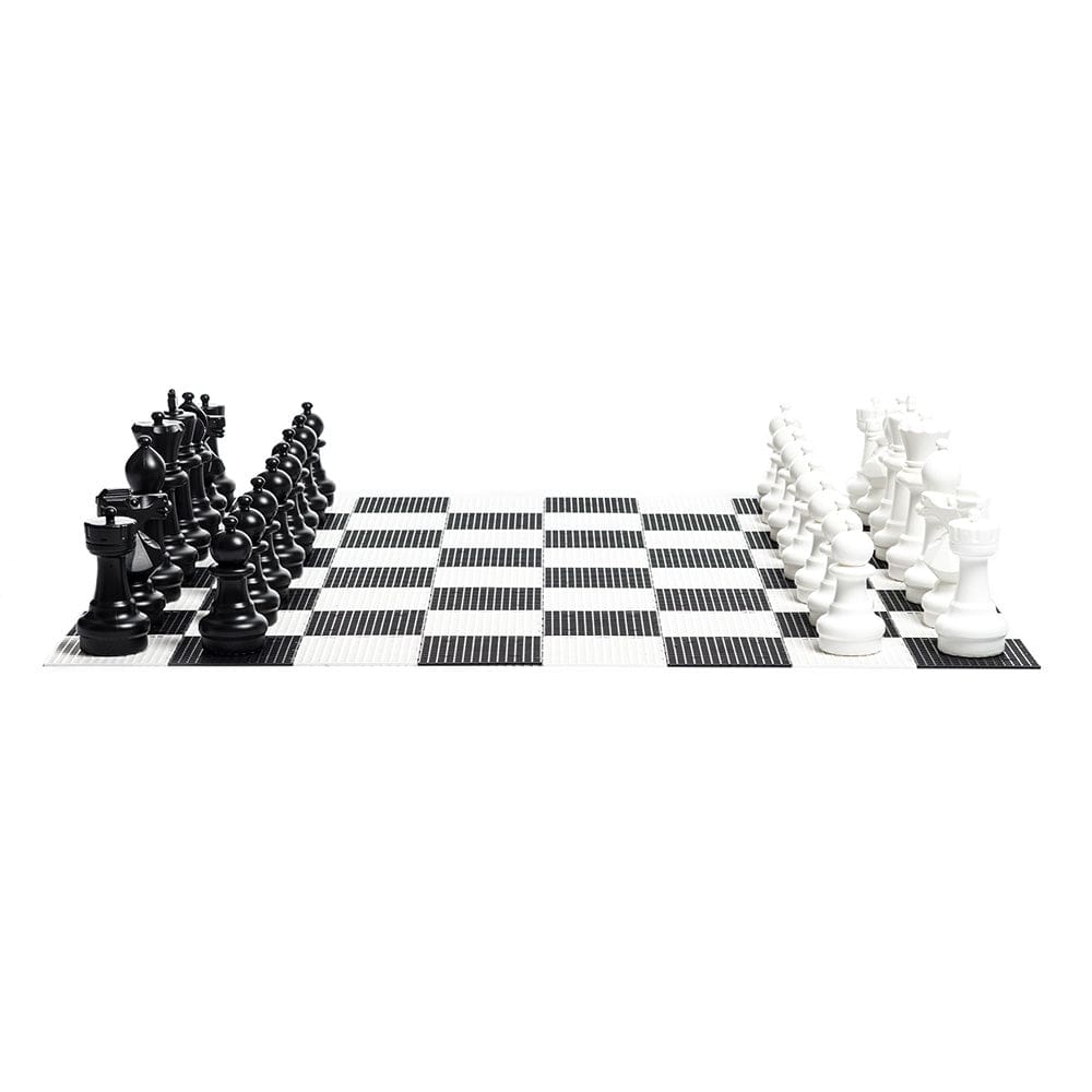 12 Inch Plastic Giant Chess Set | Giant Outdoor Chess | | GiantChessUSA