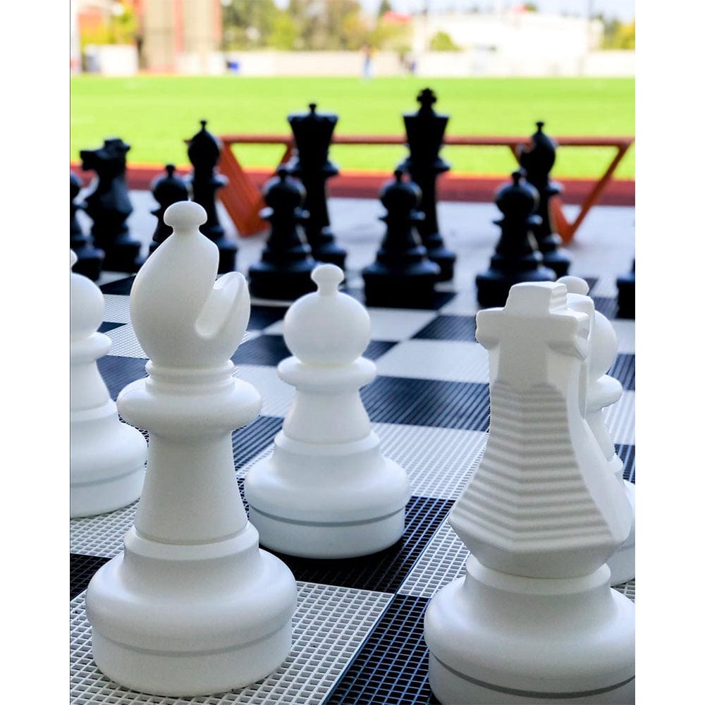 12 Inch Plastic Giant Chess Set | Giant Outdoor Chess | | GiantChessUSA