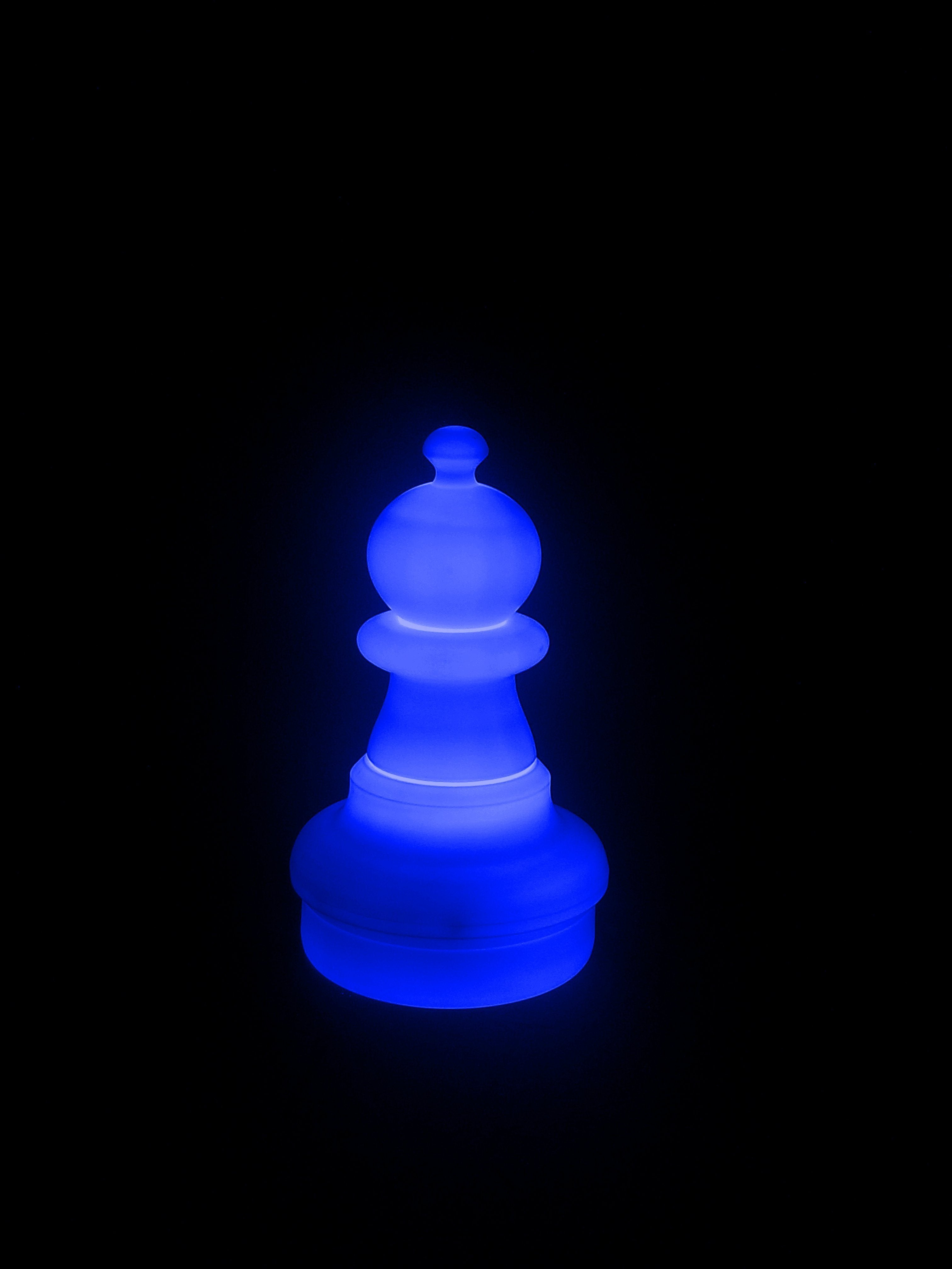 16 Inch LED Pawn Individual Plastic Chess Piece - Illuminates 8 Different Colors | Giant Outdoor Chess | | GiantChessUSA