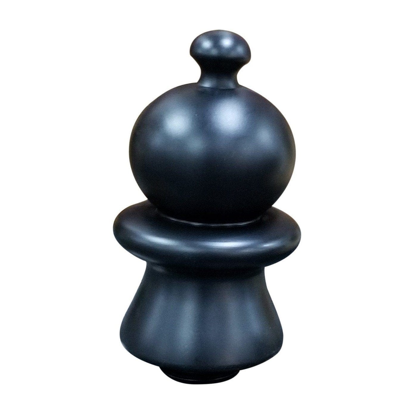 16 Inch Dark Plastic Pawn Giant Chess Piece - Top Only | Giant Outdoor Chess | | GiantChessUSA