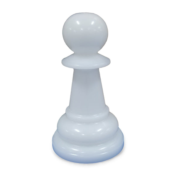 MegaChess 12 Inch White Premium Plastic Pawn Giant Chess Piece |  | GiantChessUSA