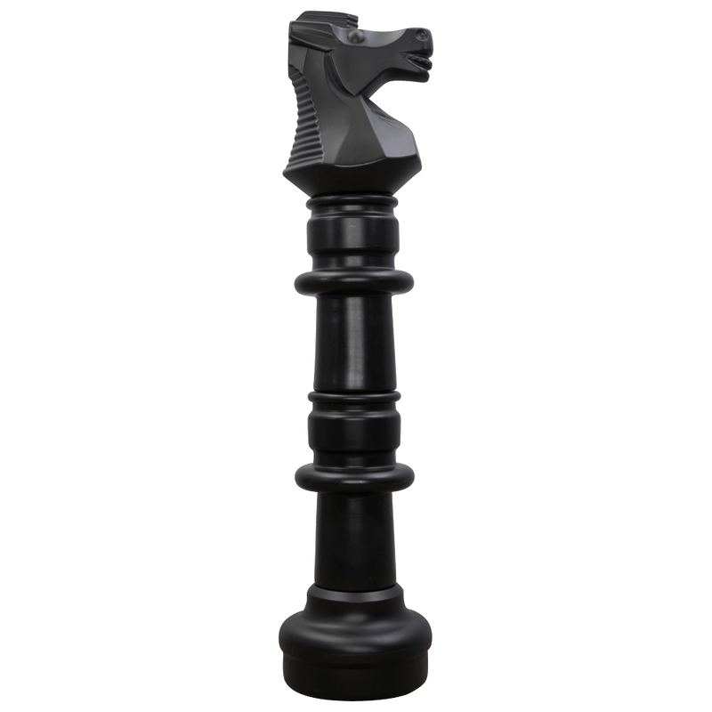 MegaChess 42 Inch Dark Plastic Knight Giant Chess Piece |  | GiantChessUSA