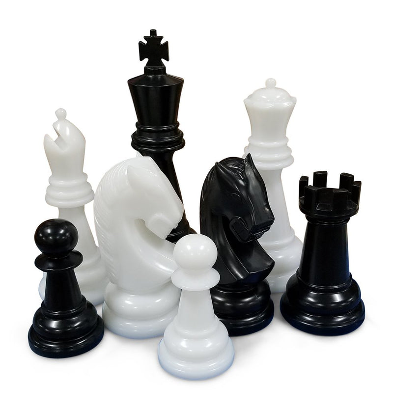 Personalized MegaChess 38 Inch Perfect Giant Chess Set |  | GiantChessUSA