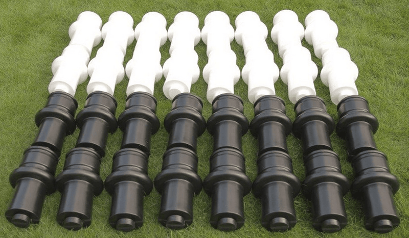 MegaChess Set of 12 Inch Plastic Extensions To Lengthen Giant Chess Pieces |  | GiantChessUSA
