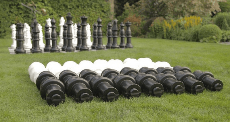 MegaChess Set of 12 Inch Plastic Extensions To Lengthen Giant Chess Pieces |  | GiantChessUSA
