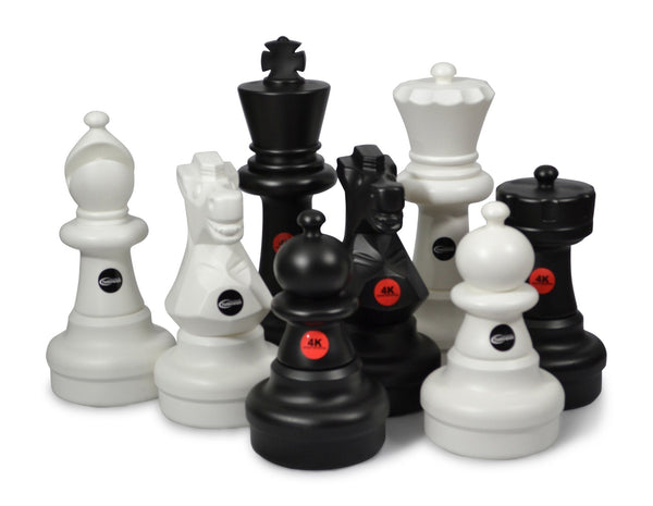 MegaChess Custom 25 Inch Plastic Giant Chess Set |  | GiantChessUSA
