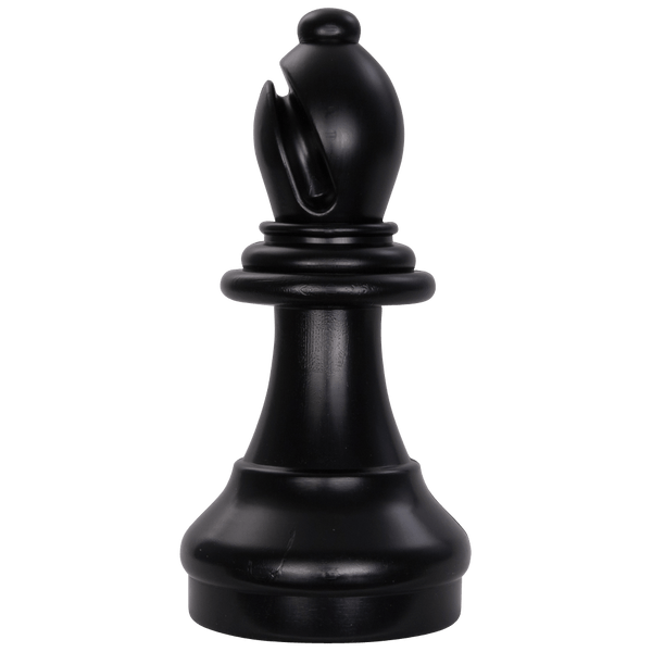 MegaChess 13 Inch Dark Plastic Bishop Giant Chess Piece |  | GiantChessUSA