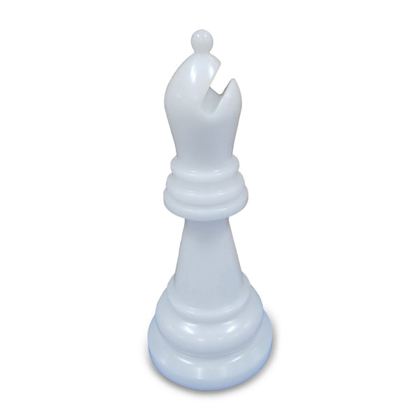 MegaChess 34 Inch White Premium Plastic Bishop Giant Chess Piece | Default Title | GiantChessUSA