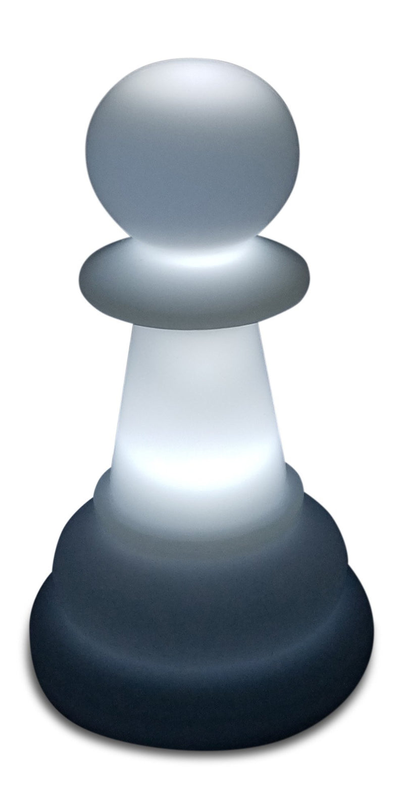 MegaChess 16 Inch Premium Plastic Pawn Light-Up Giant Chess Piece - White | Default Title | GiantChessUSA